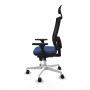 Chaise de Bureau avec Appui-tête Piqueras y Crespo 3D026N1 Blue marine
