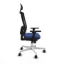 Office Chair with Headrest Piqueras y Crespo 3D026N1 Navy Blue