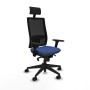 Chaise de Bureau avec Appui-tête Piqueras y Crespo 3D066N1 Blue marine