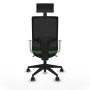 Office Chair with Headrest Piqueras y Crespo 4B066N1 Green