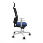 Office Chair with Headrest Piqueras y Crespo 4B026N1 Navy Blue
