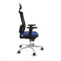 Office Chair with Headrest Piqueras y Crespo 2D086G1 Navy Blue
