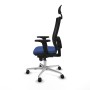 Office Chair with Headrest Piqueras y Crespo 2D086N1 Navy Blue