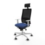 Chaise de Bureau avec Appui-tête Piqueras y Crespo 4B026G1 Blue marine