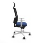 Chaise de Bureau avec Appui-tête Piqueras y Crespo 4B026G1 Blue marine