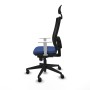 Office Chair with Headrest Piqueras y Crespo 4B066N1 Navy Blue