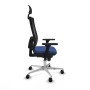 Office Chair with Headrest Piqueras y Crespo 3D086N1 Navy Blue