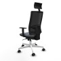 Office Chair with Headrest Piqueras y Crespo 1D026N1 Grey