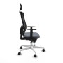 Office Chair with Headrest Piqueras y Crespo 1D026N1 Grey