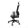 Chaise de Bureau avec Appui-tête Piqueras y Crespo 1D066G1 Gris