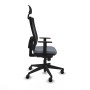 Chaise de Bureau avec Appui-tête Piqueras y Crespo 1D066N1 Gris