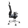 Chaise de Bureau avec Appui-tête Piqueras y Crespo 3D086G1 Gris