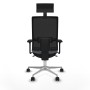 Chaise de Bureau avec Appui-tête Piqueras y Crespo 3D086N1 Gris