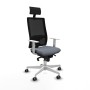 Chaise de Bureau avec Appui-tête Piqueras y Crespo 4B026G1 Gris