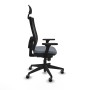 Chaise de Bureau avec Appui-tête Piqueras y Crespo 3D066G1 Gris