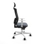 Chaise de Bureau avec Appui-tête Piqueras y Crespo 4B026N1 Gris