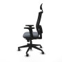 Chaise de Bureau avec Appui-tête Piqueras y Crespo 2D066G1 Gris