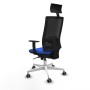 Chaise de Bureau avec Appui-tête Piqueras y Crespo 1D026G1 Bleu