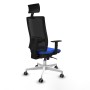 Chaise de Bureau avec Appui-tête Piqueras y Crespo 1D026G1 Bleu
