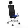 Chaise de Bureau avec Appui-tête Piqueras y Crespo 4B026N1 Bleu
