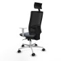 Chaise de Bureau avec Appui-tête Piqueras y Crespo 4B086N1 Gris