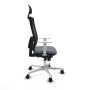Chaise de Bureau avec Appui-tête Piqueras y Crespo 4B086N1 Gris