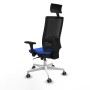 Chaise de Bureau avec Appui-tête Piqueras y Crespo 3D026G1 Bleu