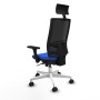 Chaise de Bureau avec Appui-tête Piqueras y Crespo 3D026N1 Bleu