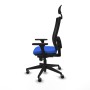 Chaise de Bureau avec Appui-tête Piqueras y Crespo 3D066G1 Bleu