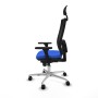 Chaise de Bureau avec Appui-tête Piqueras y Crespo 3D086N1 Bleu