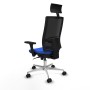 Chaise de Bureau avec Appui-tête Piqueras y Crespo 3D086N1 Bleu