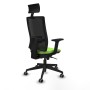 Office Chair with Headrest Piqueras y Crespo 2D066G1 Pistachio