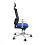 Office Chair with Headrest Piqueras y Crespo 4B086N1 Blue
