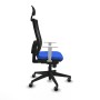 Office Chair with Headrest Piqueras y Crespo 4B066G1 Blue