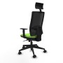 Chaise de Bureau avec Appui-tête Piqueras y Crespo 1D066N1 Pistache