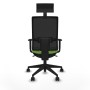 Office Chair with Headrest Piqueras y Crespo 1D066N1 Pistachio