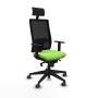 Office Chair with Headrest Piqueras y Crespo 1D066G1 Pistachio