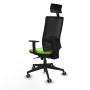 Chaise de Bureau avec Appui-tête Piqueras y Crespo 1D066G1 Pistache