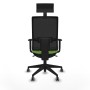 Office Chair with Headrest Piqueras y Crespo 1D066G1 Pistachio
