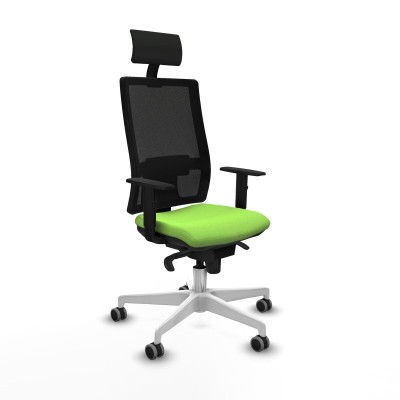 Office Chair with Headrest Piqueras y Crespo 1D026G1 Pistachio