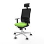 Office Chair with Headrest Piqueras y Crespo 1D026G1 Pistachio