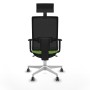 Office Chair with Headrest Piqueras y Crespo 1D026G1 Pistachio