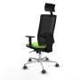 Office Chair with Headrest Piqueras y Crespo 1D086G1 Pistachio