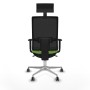Office Chair with Headrest Piqueras y Crespo 1D086G1 Pistachio