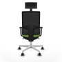 Office Chair with Headrest Piqueras y Crespo 1D026N1 Pistachio