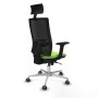 Office Chair with Headrest Piqueras y Crespo 2D086G1 Pistachio