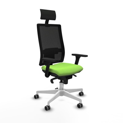 Office Chair with Headrest Piqueras y Crespo 3D026G1 Pistachio