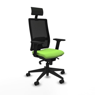 Office Chair with Headrest Piqueras y Crespo 2D066N1 Pistachio