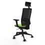 Chaise de Bureau avec Appui-tête Piqueras y Crespo 2D066N1 Pistache
