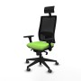 Office Chair with Headrest Piqueras y Crespo 3D066G1 Pistachio